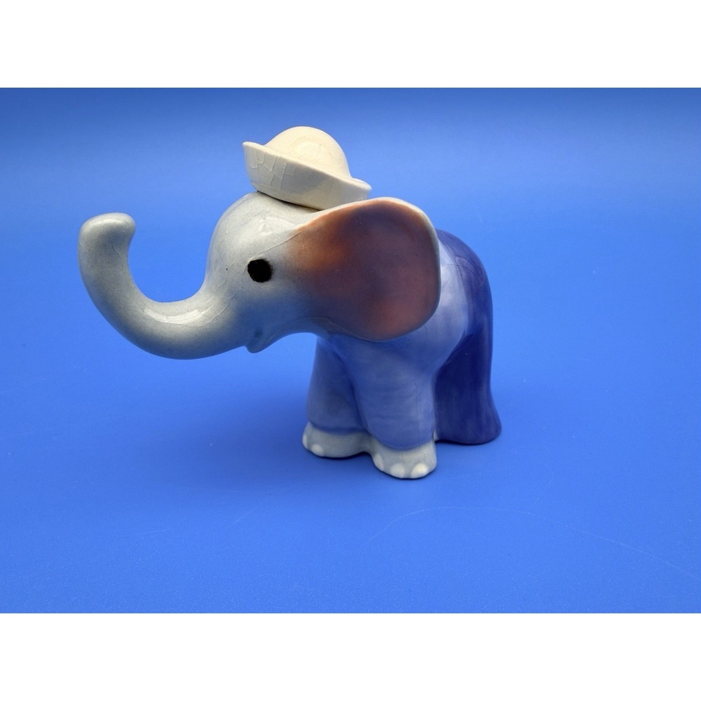 Vintage Renaker Brazel Storybook Sailor Elephant Figurine Beachstone 1970s USA